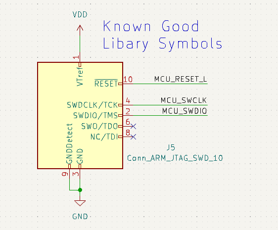 SCH - Library Symbol (SWD Cnxn)