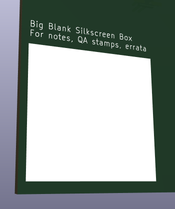 Silkscreen Box - 3D Render